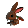 EUGY Králík 3D kartonová skládačka