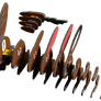EUGY Králík 3D kartonová skládačka