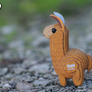 EUGY Lama 3D kartonová skládačka