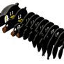 EUGY Medvěd černý 3D kartonová skládačka