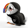 EUGY Papuchalk 3D kartonová skládačka