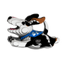 EUGY Pes 3D kartonová skládačka