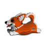 EUGY Pes Welsh Corgi 3D kartonová skládačka