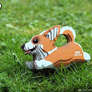 EUGY Pes Welsh Corgi 3D kartonová skládačka