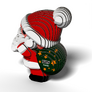 EUGY Santa Claus 3D kartonová skládačka