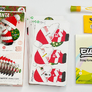EUGY Santa Claus 3D kartonová skládačka