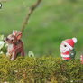 EUGY Santa Claus 3D kartonová skládačka