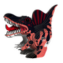 EUGY Spinosaurus 3D kartonová skládačka