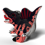 EUGY Spinosaurus 3D kartonová skládačka