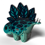 EUGY Stegosaurus 3D kartonová skládačka