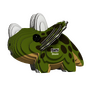 EUGY Triceratops 3D kartonová skládačka