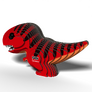 EUGY Tyranosaurus 3D kartonová skládačka