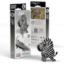 EUGY Zebra 3D kartonová skládačka