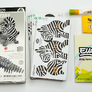 EUGY Zebra 3D kartonová skládačka