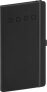 Kapesní diář Nox 2020, černý-černý 9 × 15,5 cm