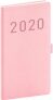 Kapesní diář Vivella Fun 2020, růžový, 9 × 15,5 cm