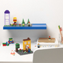 LEGO Polička na vystavení stavebnic - modrá