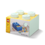 LEGO úložný box 4 s šuplíkem - aqua
