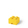 LEGO úložný box 4 s šuplíkem - žlutá