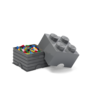 LEGO úložný box 4 - tmavě šedá