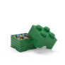 LEGO úložný box 4  - tmavě zelená