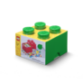 LEGO úložný box 4  - tmavě zelená