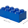 LEGO úložný box 8 - modrá