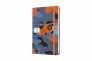 Moleskine: Blend zápisník linkovaný Camouflage oranžový L