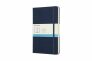 Moleskine: Zápisník tvrdý tečkovaný modrý L