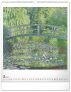 Nástěnný kalendář Claude Monet 2023, 48 × 56 cm