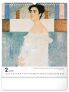 Nástěnný kalendář Gustav Klimt 2025, 30 × 34 cm