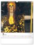 Nástěnný kalendář Gustav Klimt 2025, 30 × 34 cm