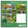 NOTIQUE Grid calendar Gardens 2027, 30 x 30 cm