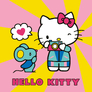 NOTIQUE Grid calendar Hello Kitty 2027, 30 x 30 cm
