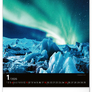 NOTIQUE Nástěnný kalendář Polární záře 2026, 30 x 34 cm