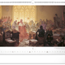 NOTIQUE Nástěnný kalendář Slovanská epopej – Alfons Mucha 2027, 48 x 33 cm