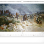 NOTIQUE Nástěnný kalendář Slovanská epopej – Alfons Mucha 2027, 48 x 33 cm