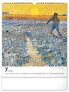 NOTIQUE Nástěnný kalendář Vincent van Gogh 2025, 30 x 34 cm