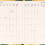 NOTIQUE Planbook diář/notes Citróny 2027, 13 x 21 cm