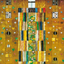 NOTIQUE Poznámkový kalendář Gustav Klimt 2027, 30 x 30 cm