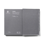 PANTONE Zápisník tečkovaný, vel. S - Grey 19-0203