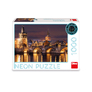 Puzzle Noční Karlův most 1000 dílků neon
