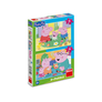 Puzzle Peppa Pig: Domov 24+48 dílků
