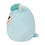 SQUISHMALLOWS Tyrkysová lama s květinou- Lorna