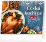 Stolní kalendář Česká kuchyně 2022, 16,5 x 13 cm