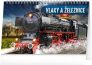 Stolní kalendář Vlaky a železnice 2022