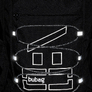 Studentský batoh Baggo Brisk Bubag Black
