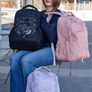 Studentský batoh Baggo Brisk Bubag Pink