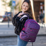 Studentský batoh Baggo Tweeny Deep Purple