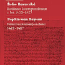 Žofie Bavorská - Rodinná korespondence z let 1422–1427 / Sophie von Bayern - Familienkorrespondenz 1422–1427